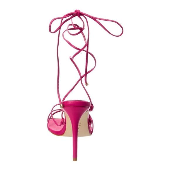 SCHUTZ Hana Leather Sandal Pink - Picture 3 of 9